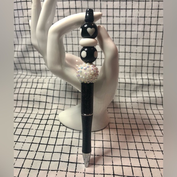 Handmade Other - Black and White Elegant - Custom Ink Pen